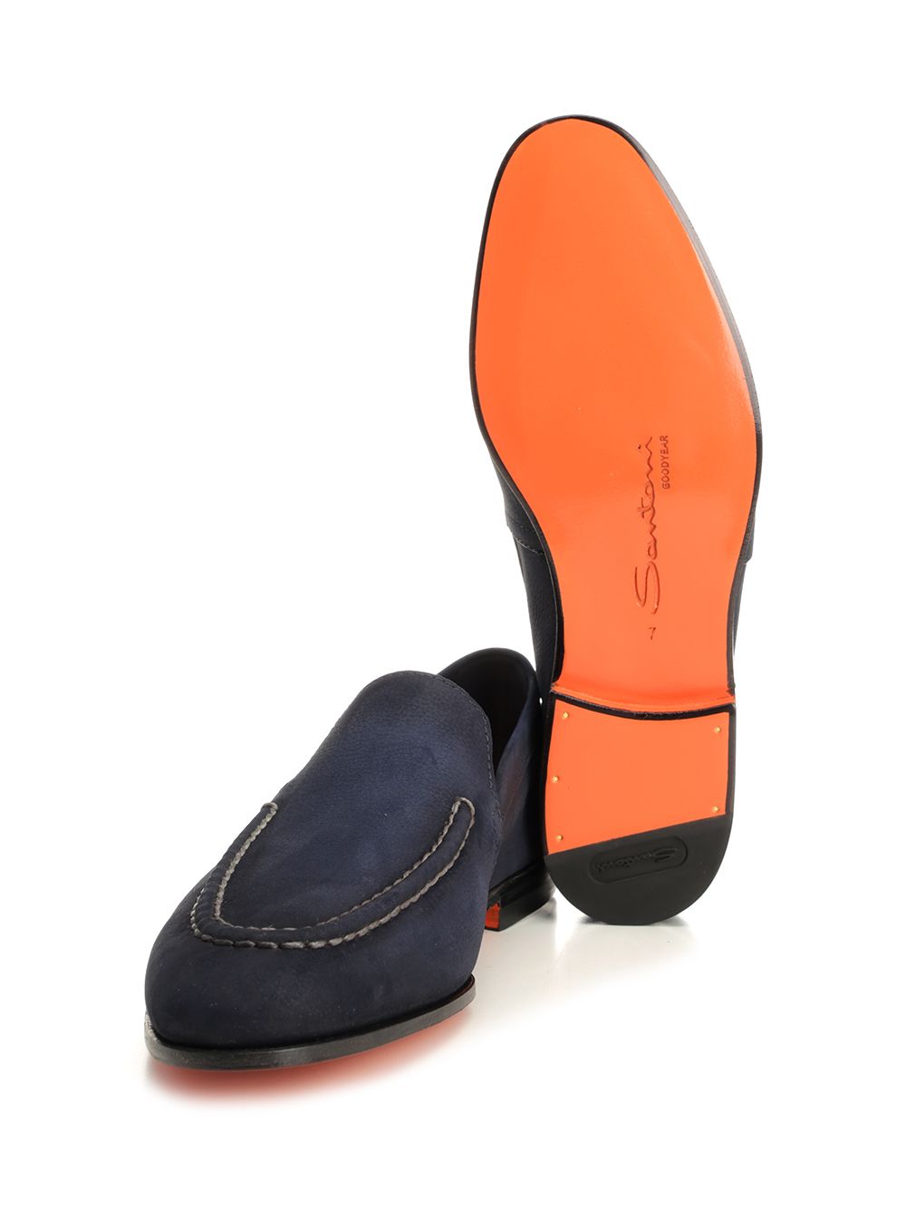 Malibu suede moccasin Blue Calf Goat Lamb Scarpe Basse