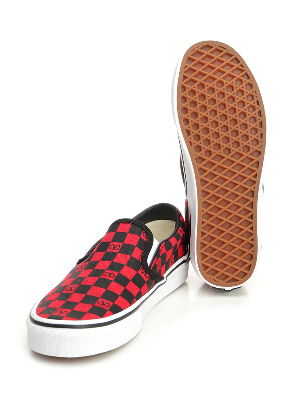 Valentino Garavani x Vans Slip-On Sneaker Red Coupper Scarpe Basse