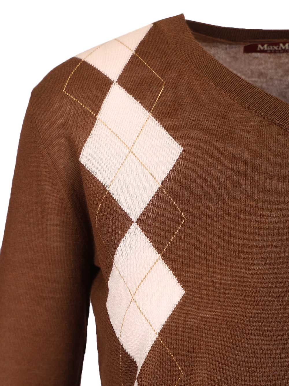 Wool And Silk Sweater Knitted