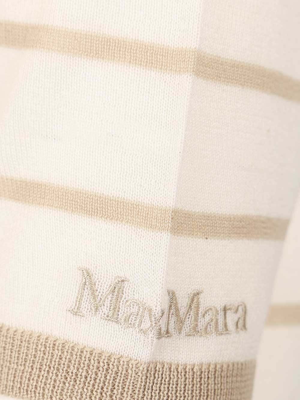 Favetta sweater in cashmere and silk blend Beige T-shirt