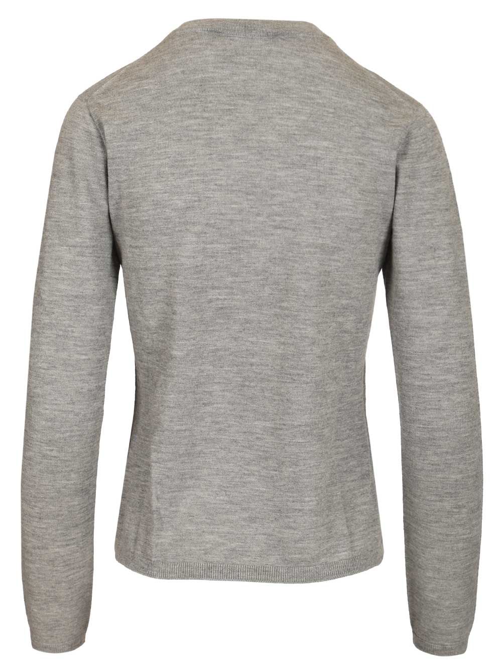 cashmere crew neck sweater Grey Knitwear