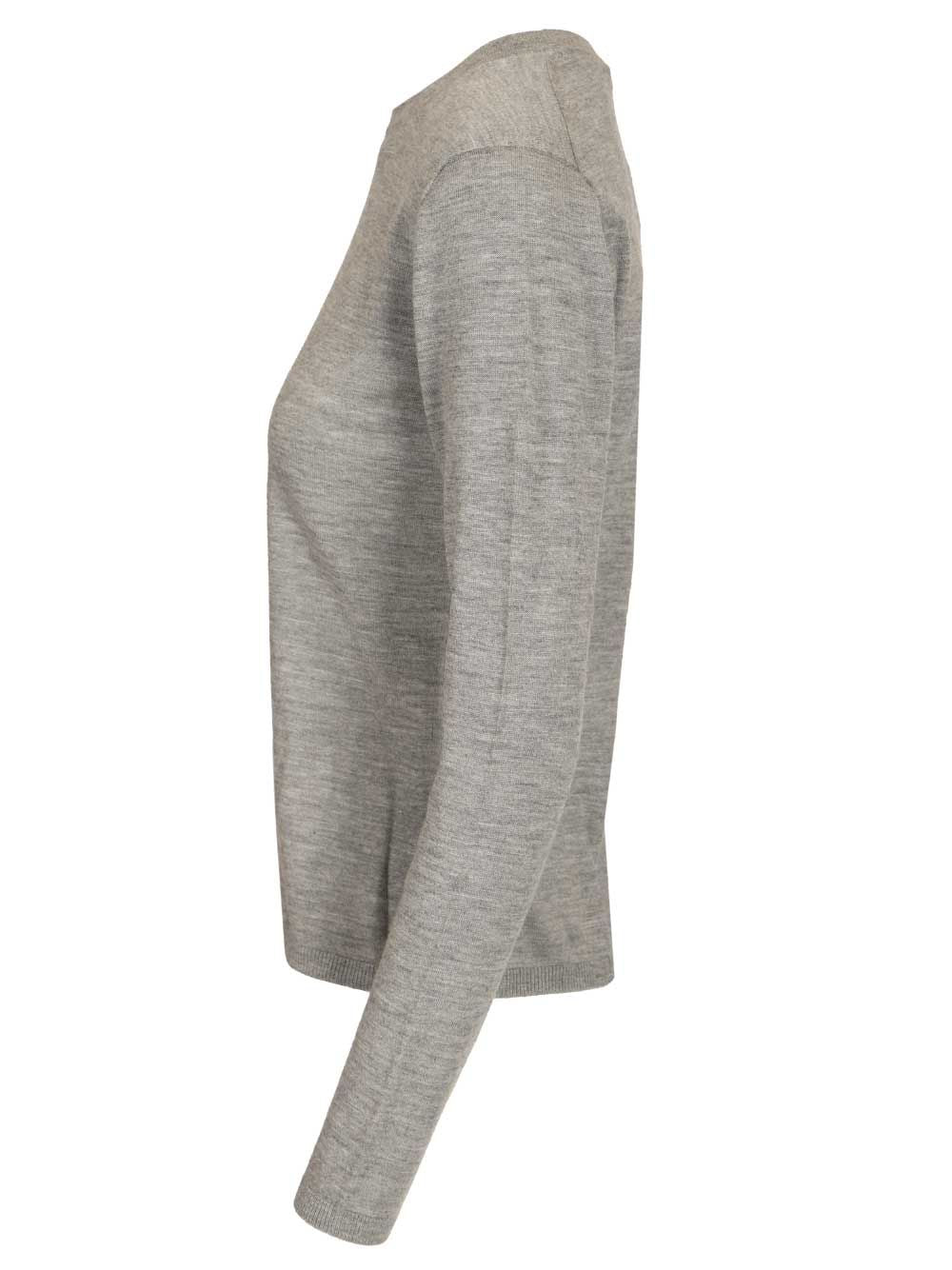 cashmere crew neck sweater Grey Knitwear