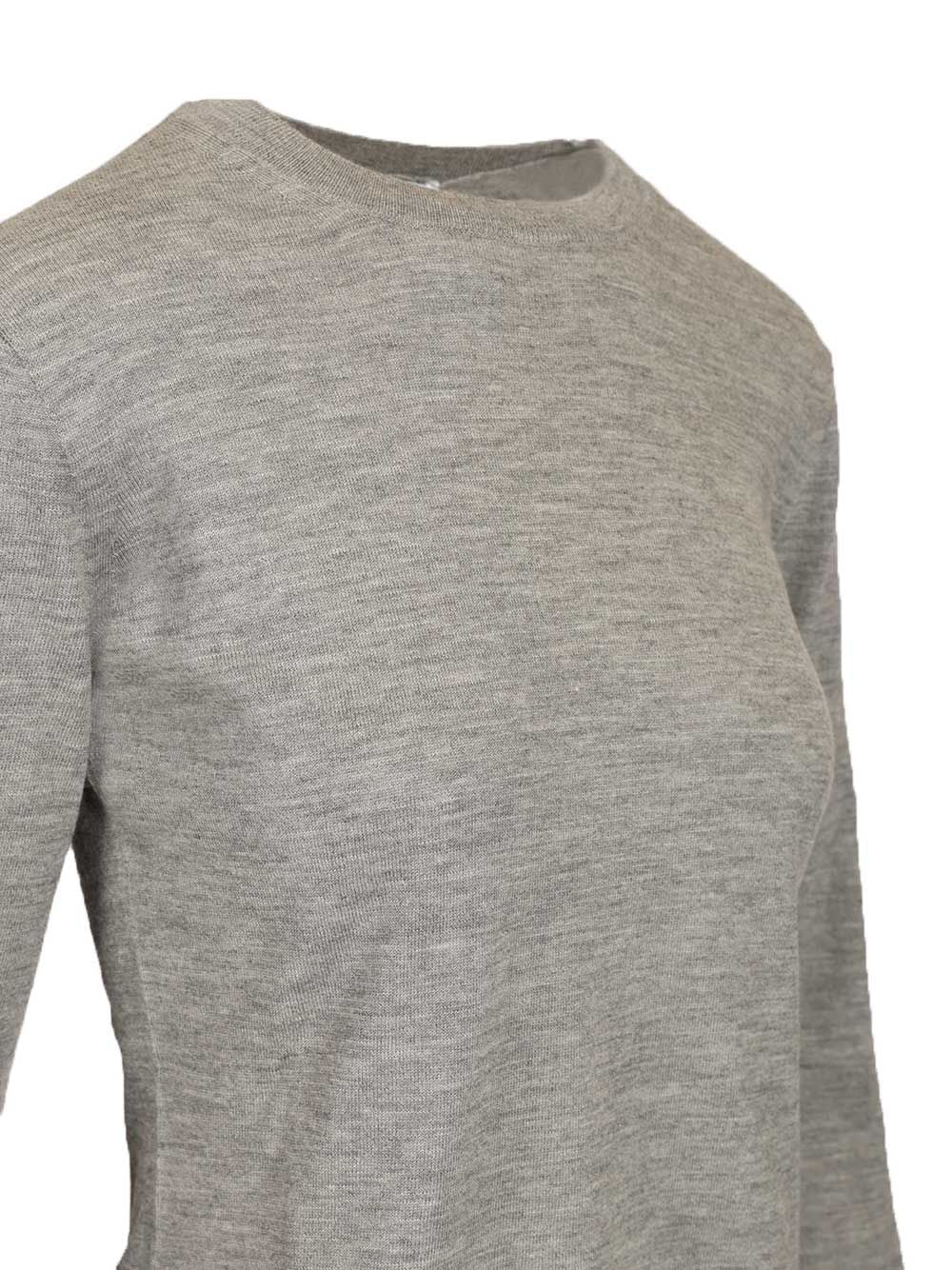 cashmere crew neck sweater Grey Knitwear
