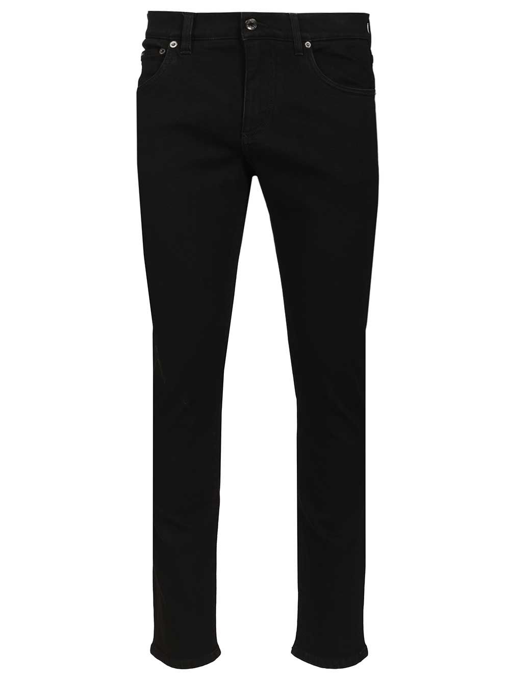 skinny jean Blue Cotton Elastane