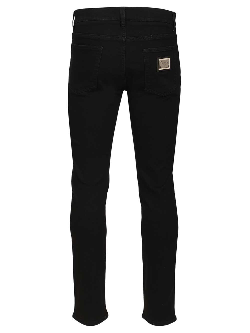 skinny jean Blue Cotton Elastane