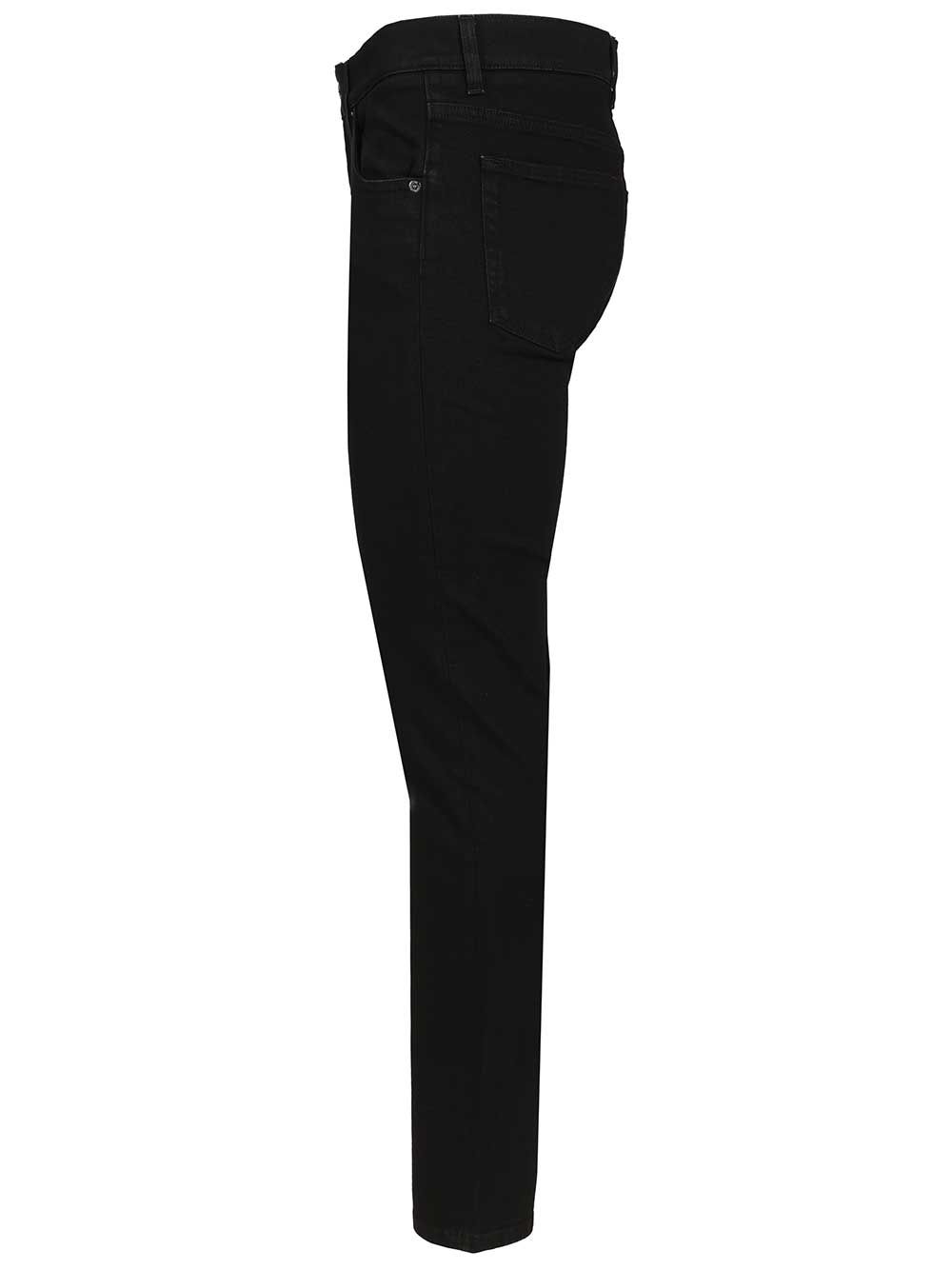skinny jean Blue Cotton Elastane