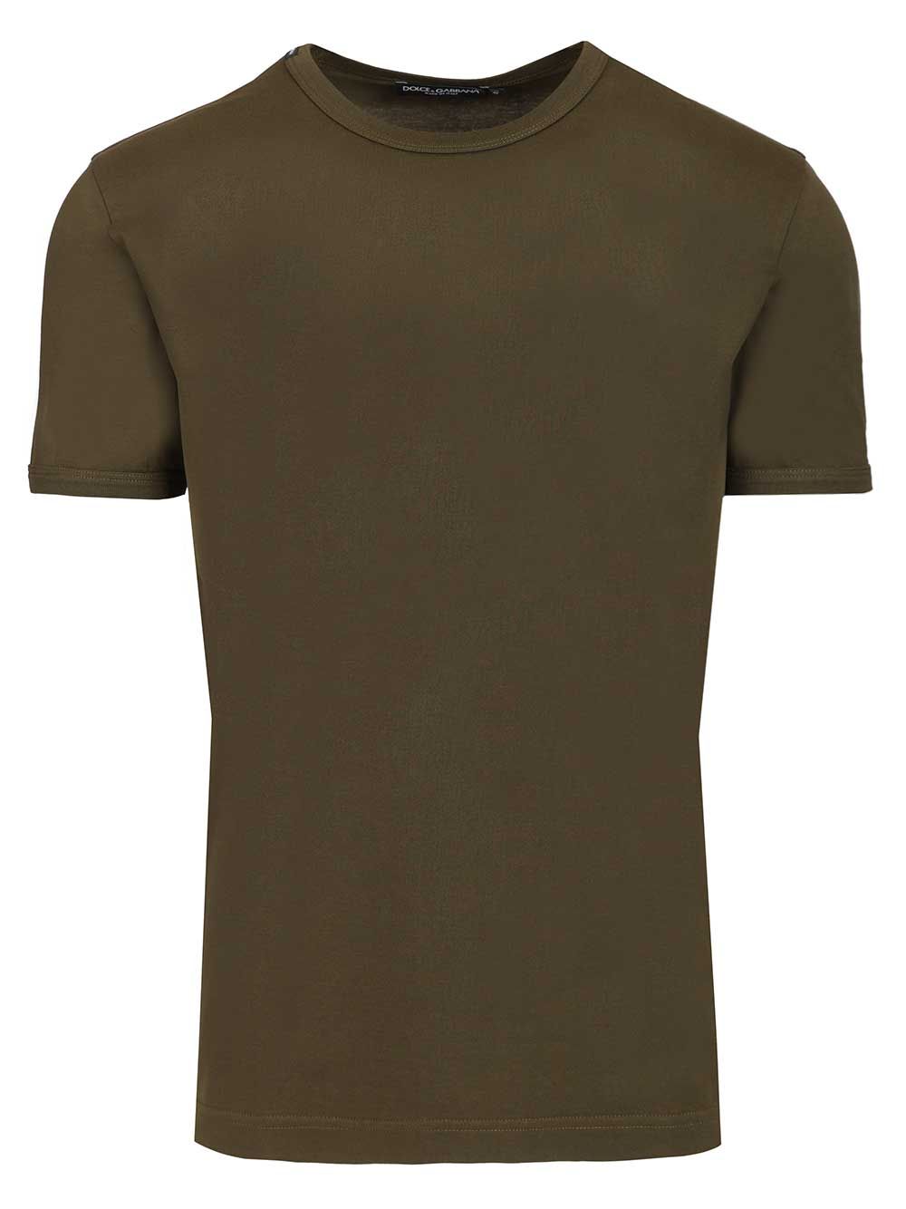 Cotton T-Shirt Brown