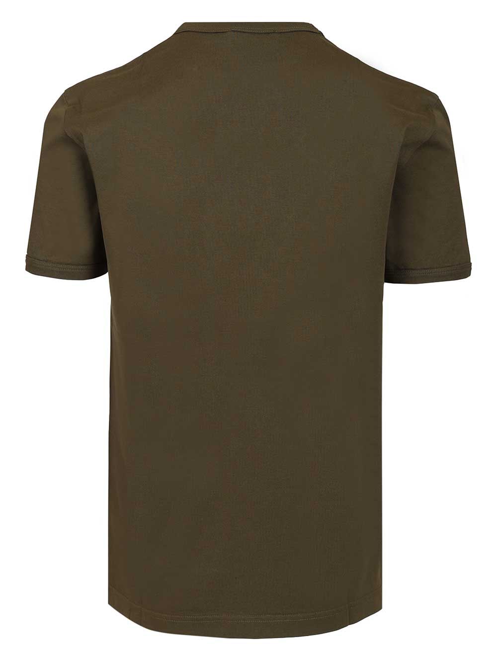 Cotton T-Shirt Brown