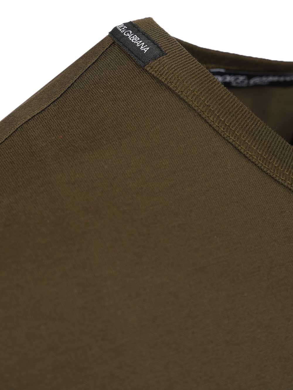 Cotton T-Shirt Brown