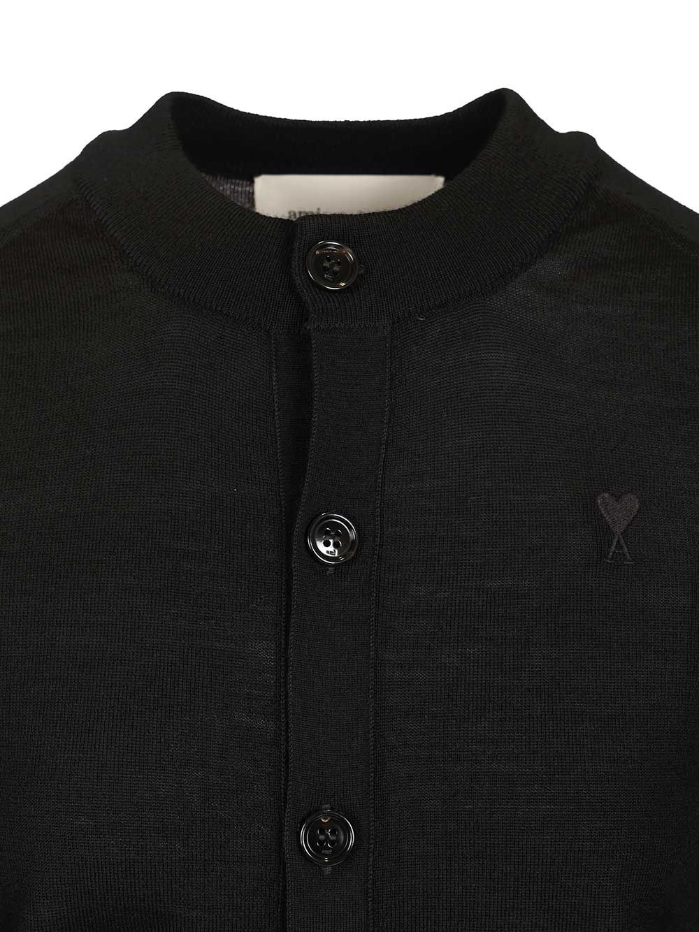 Ami de Cœur cardigan Black Wool Knitwear