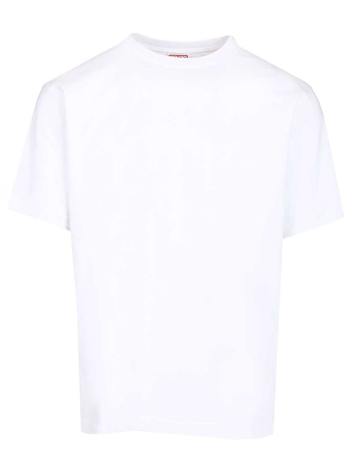 Oversized T-shirt White 100 Cotton