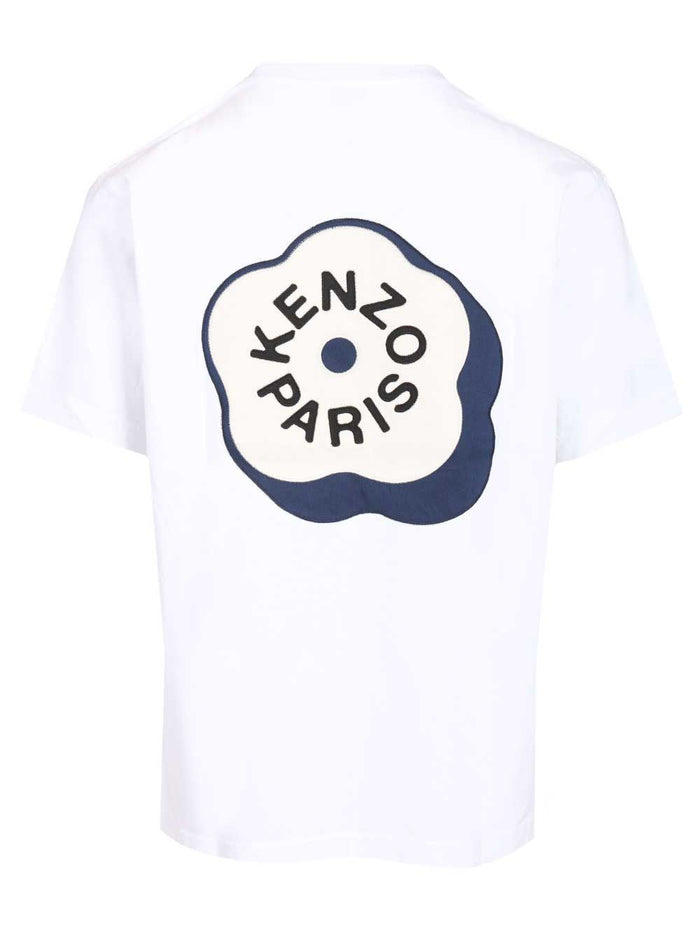 Oversized T-shirt White 100 Cotton