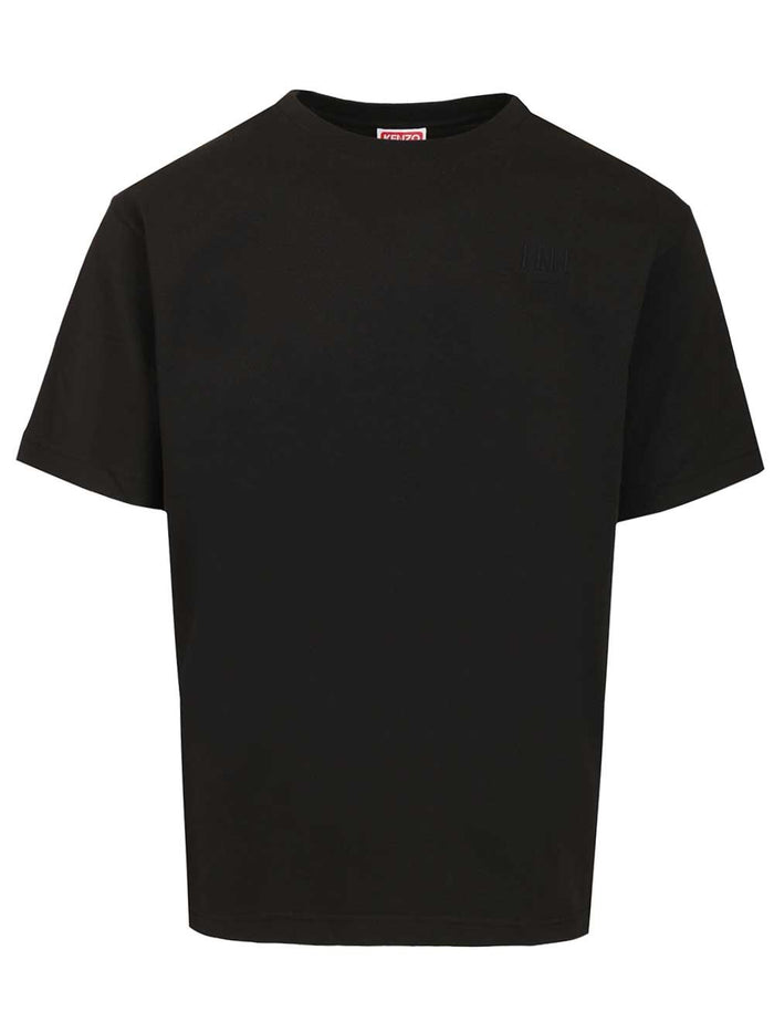 Oversized T-shirt Black 100 Cotton