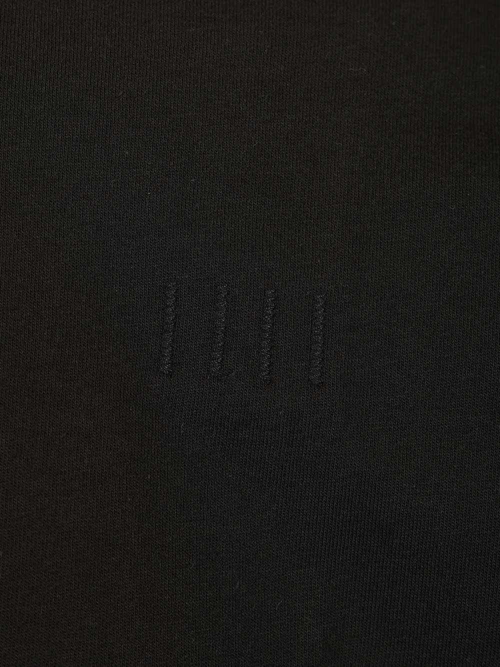 Oversized T-shirt Black 100 Cotton