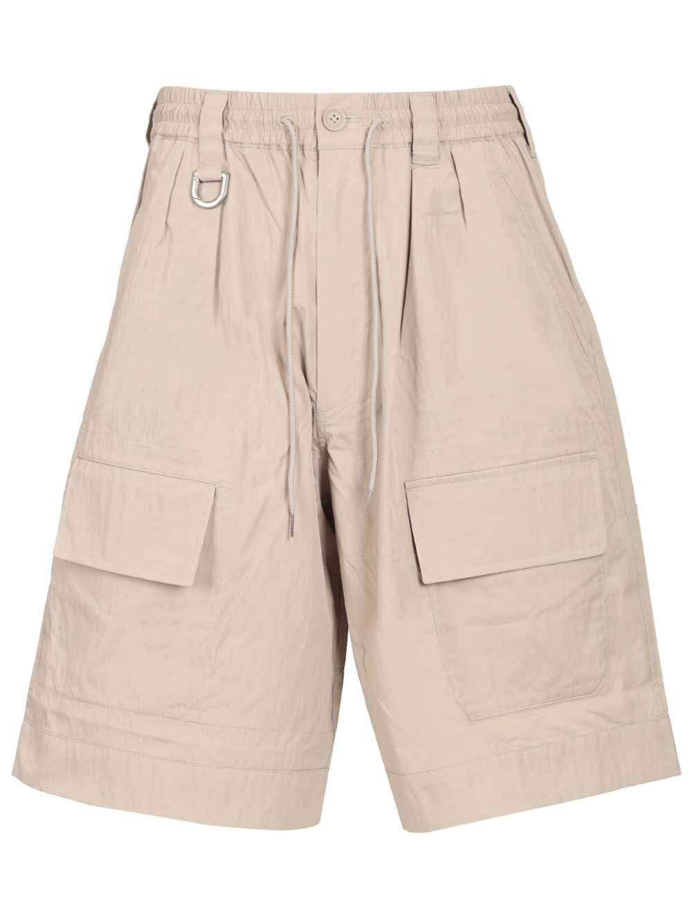Cargo shorts Beige Cotton/polyamide Trousers