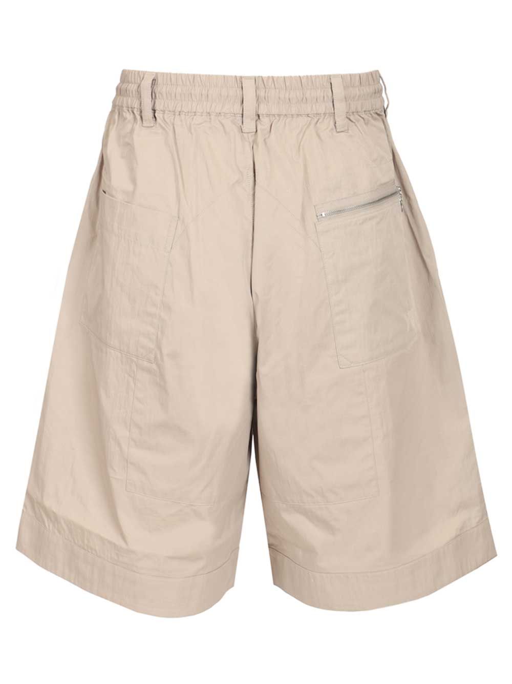 Cargo shorts Beige Cotton/polyamide Trousers