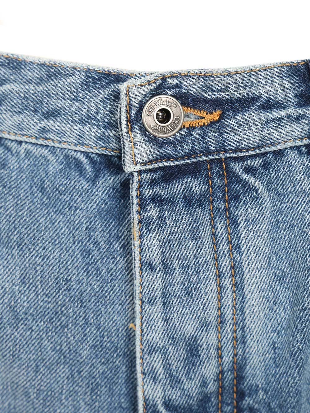 Half Arrow Jeans Light Blue Cotton