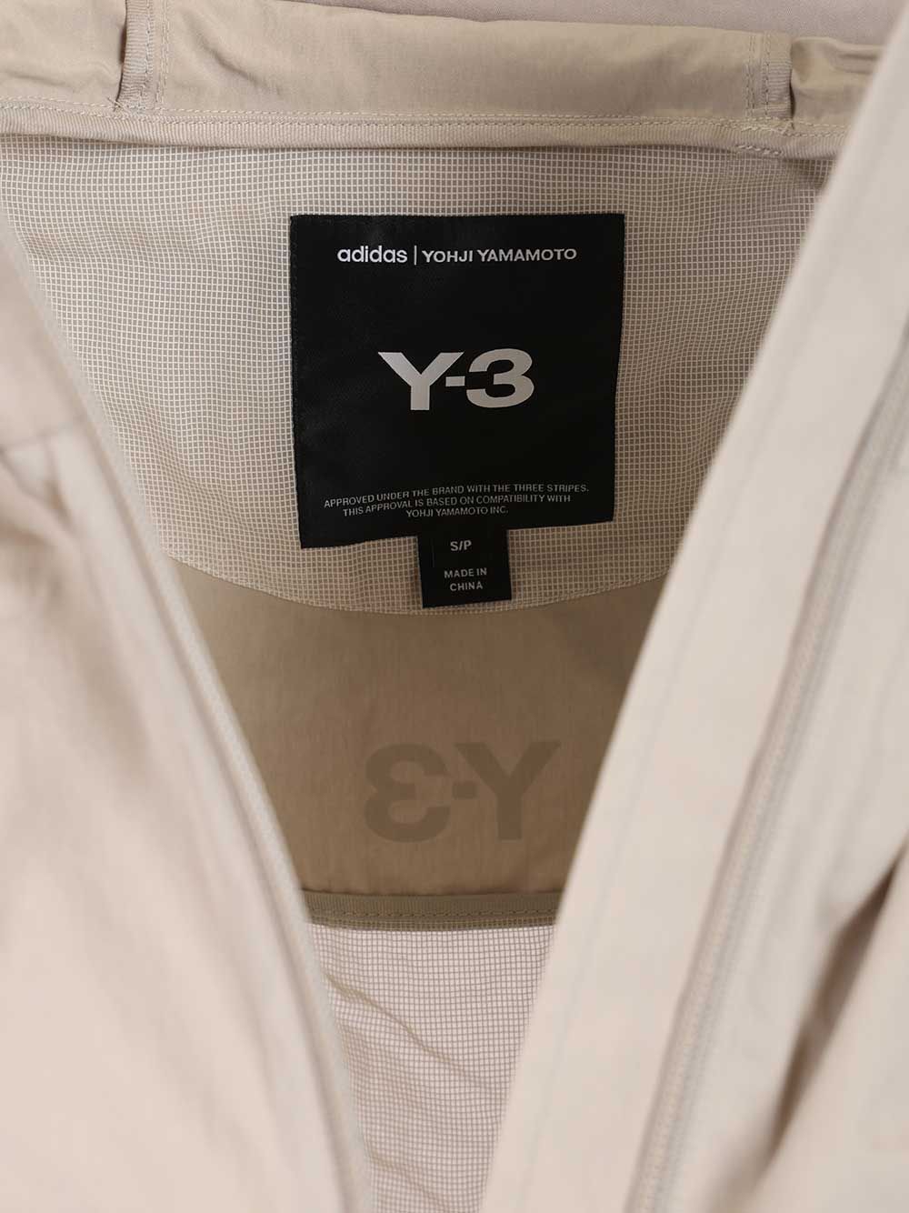 Jacket with hood Beige Cotton/polyamide