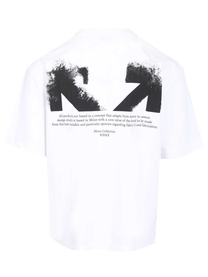 Half arrow T-shirt White Cotton