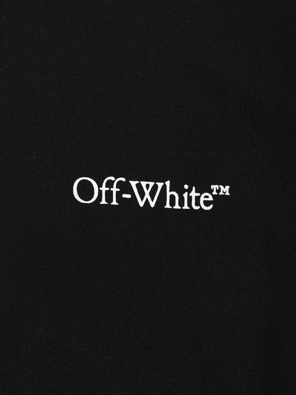 Half arrow T-shirt Black Cotton