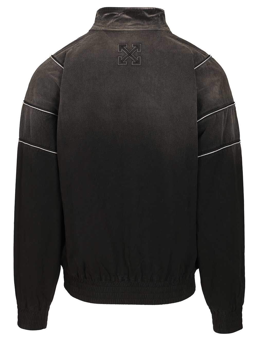 OFFLINE GD GAB TRACKTOP BLACK Mens Woven Outerwear Jacket