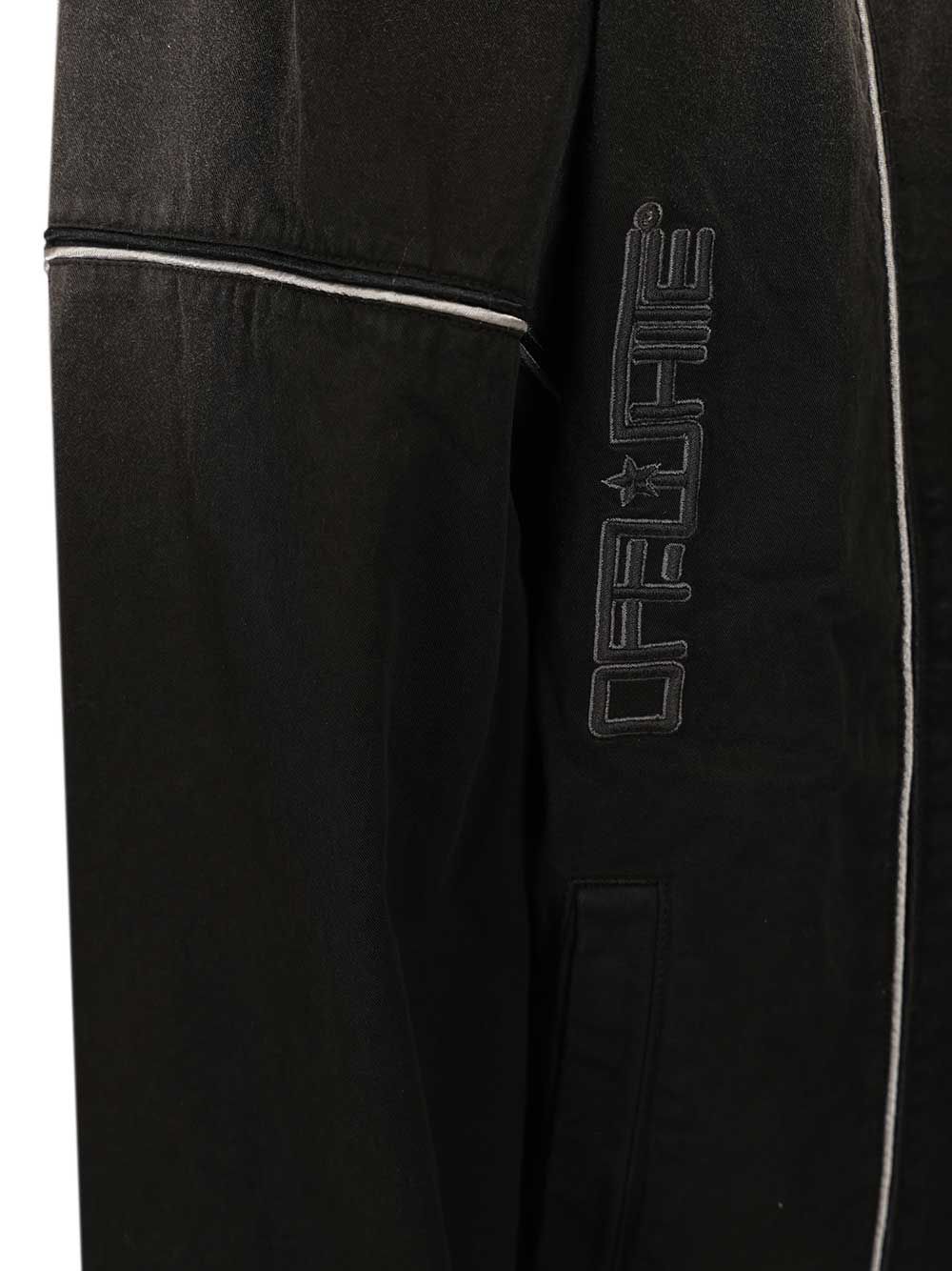 OFFLINE GD GAB TRACKTOP BLACK Mens Woven Outerwear Jacket