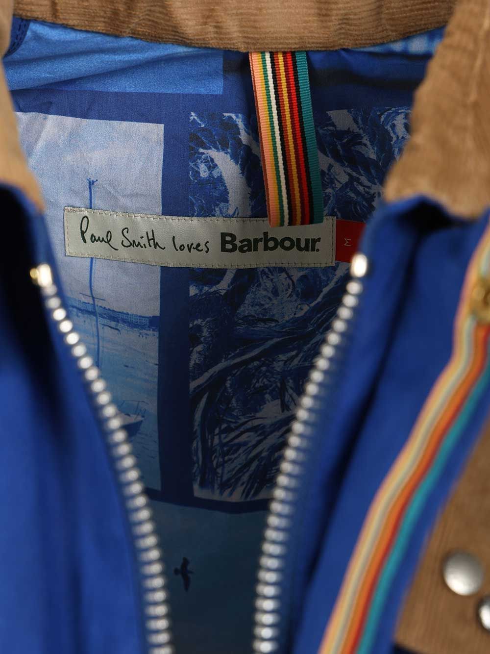 Bedale jacket Blue Cotton