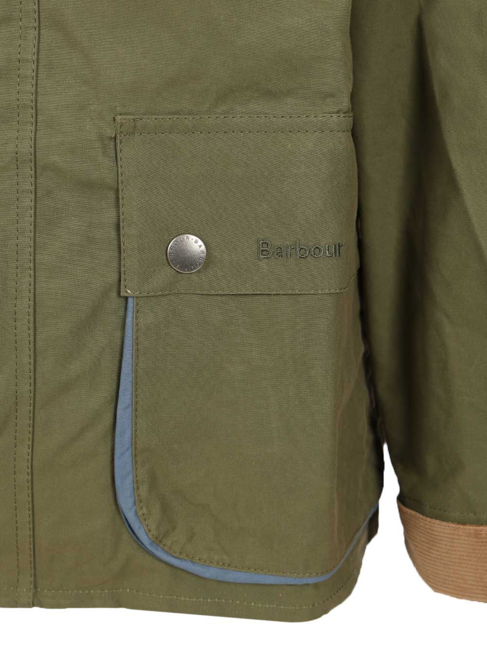 Bedale jacket Green Cotton