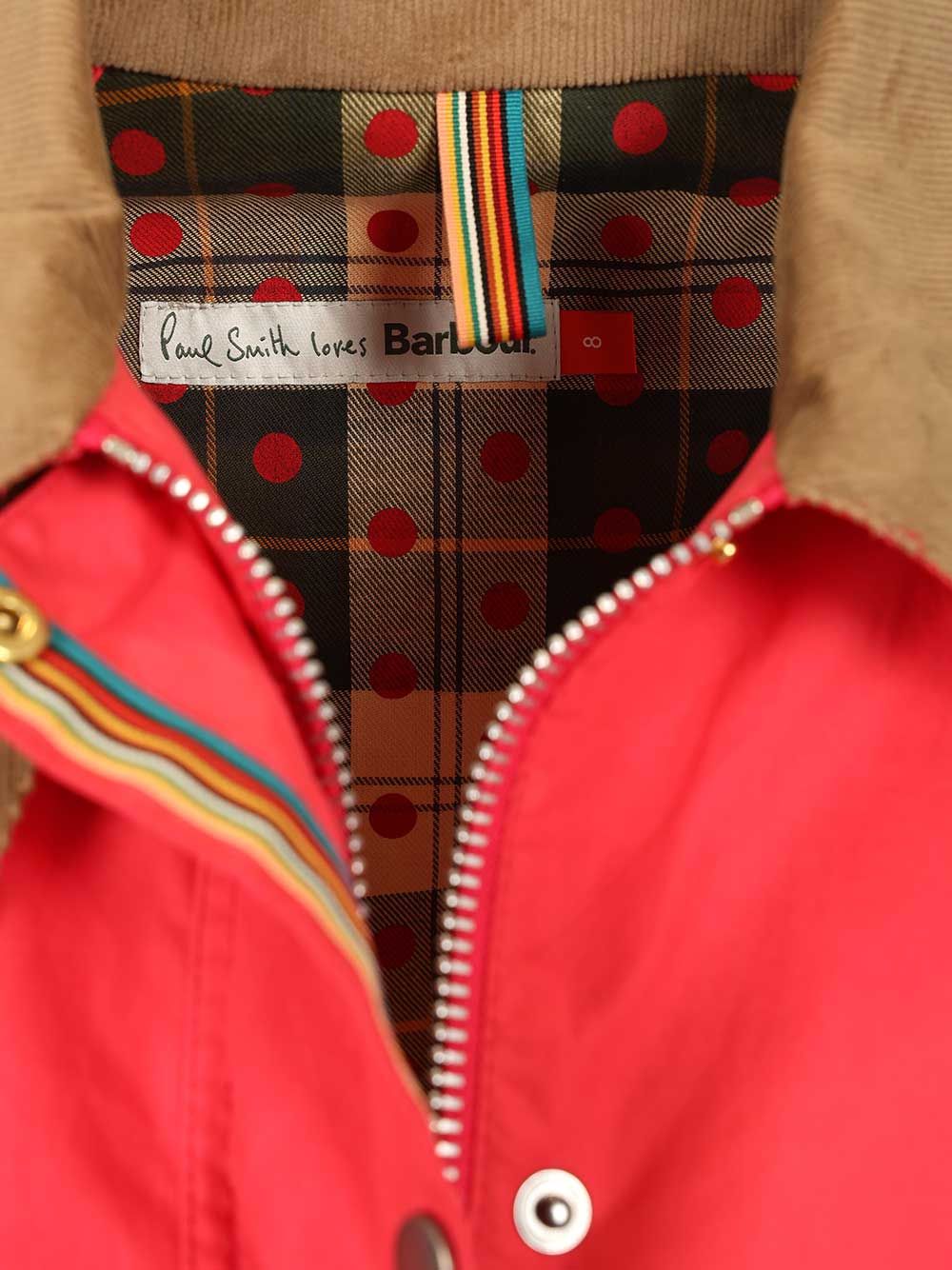 Spey casual jacket Red Cotton