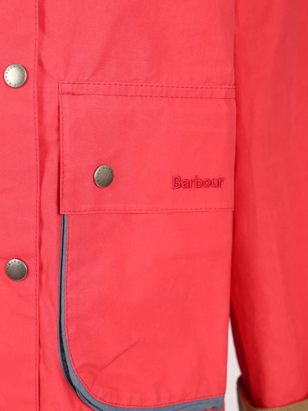 Spey casual jacket Red Cotton