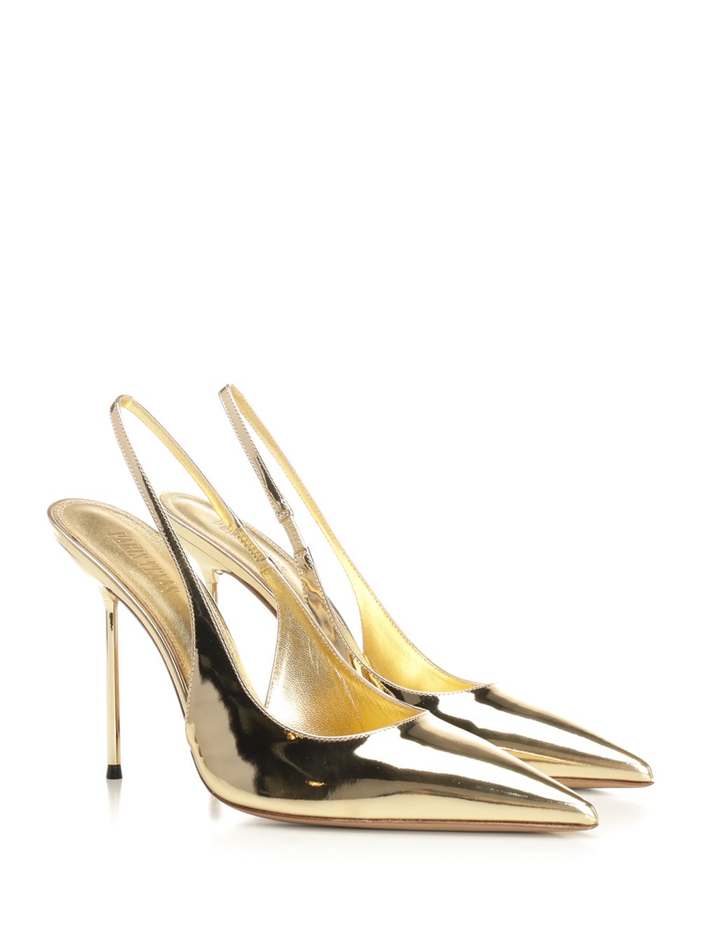 Lidia slingback Gold Pumps