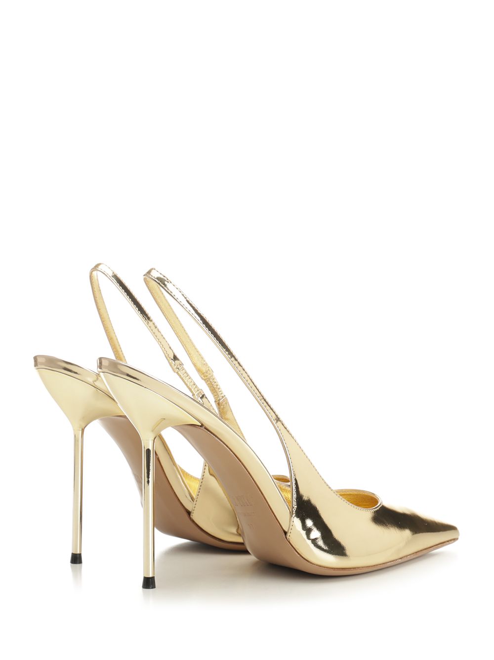 Lidia slingback Gold Pumps