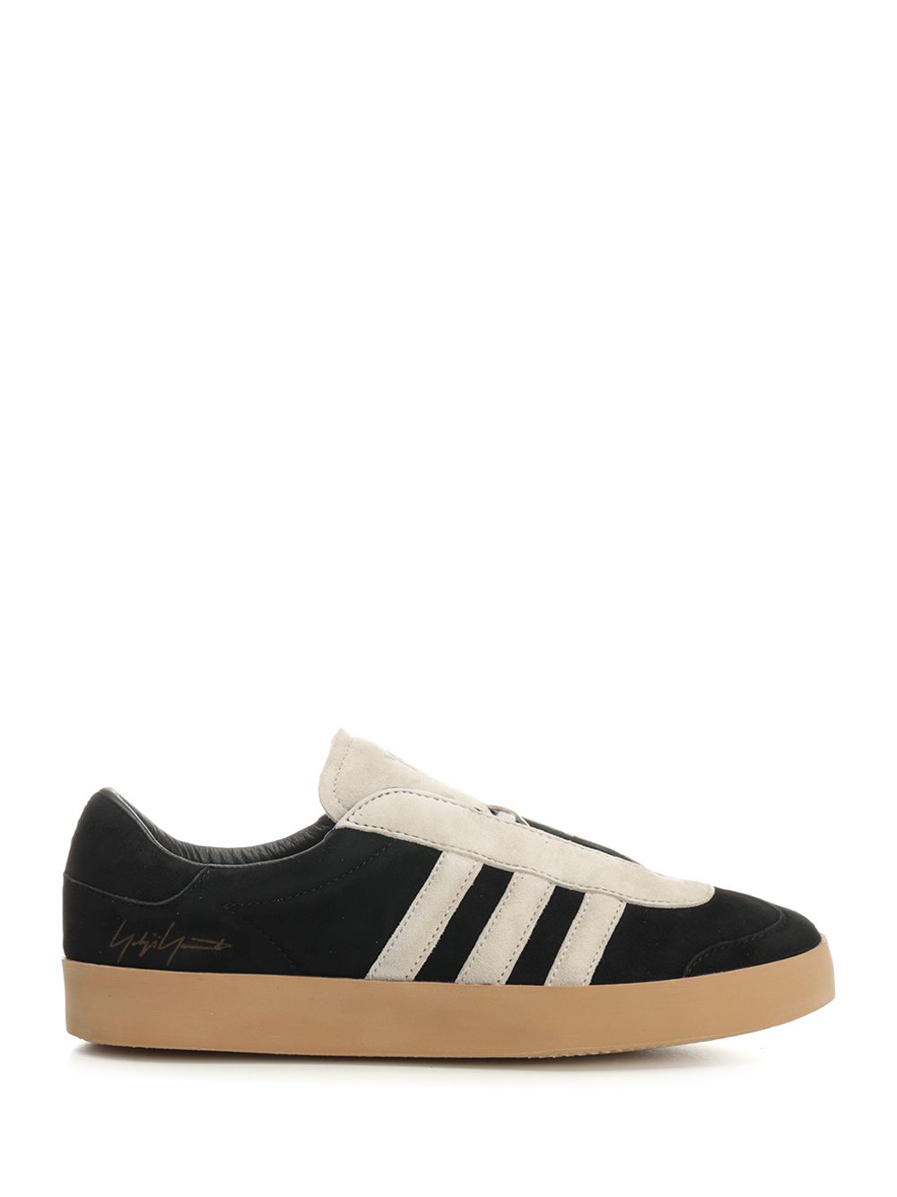 Y-3 Gazelle sneaker Black Leather Textile