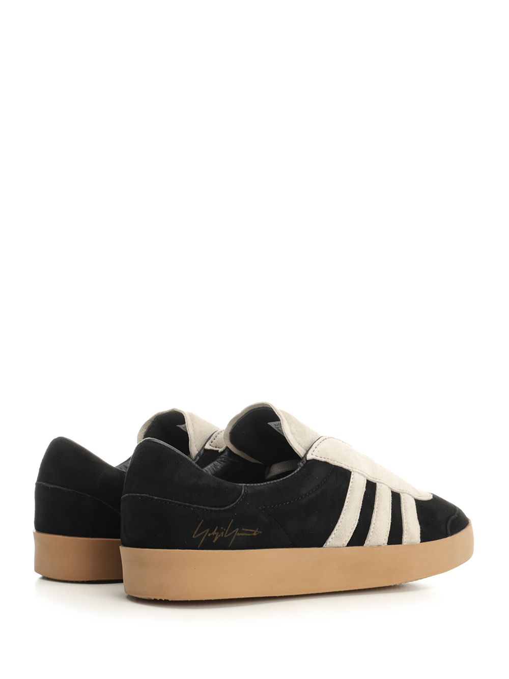 Y-3 Gazelle sneaker Black Leather Textile