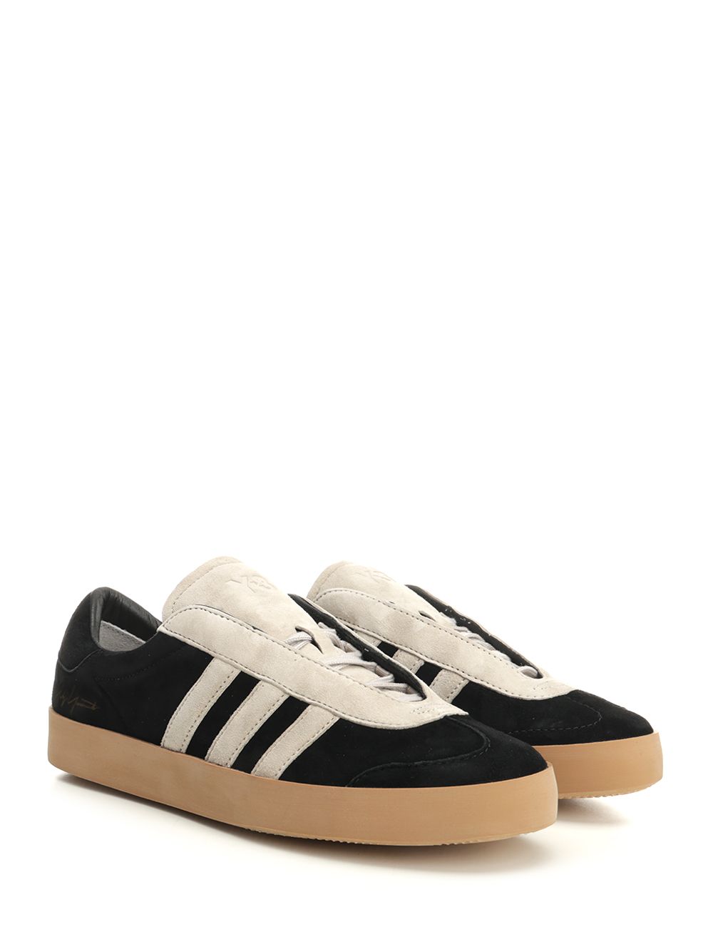Y-3 Gazelle sneaker Black Leather Textile
