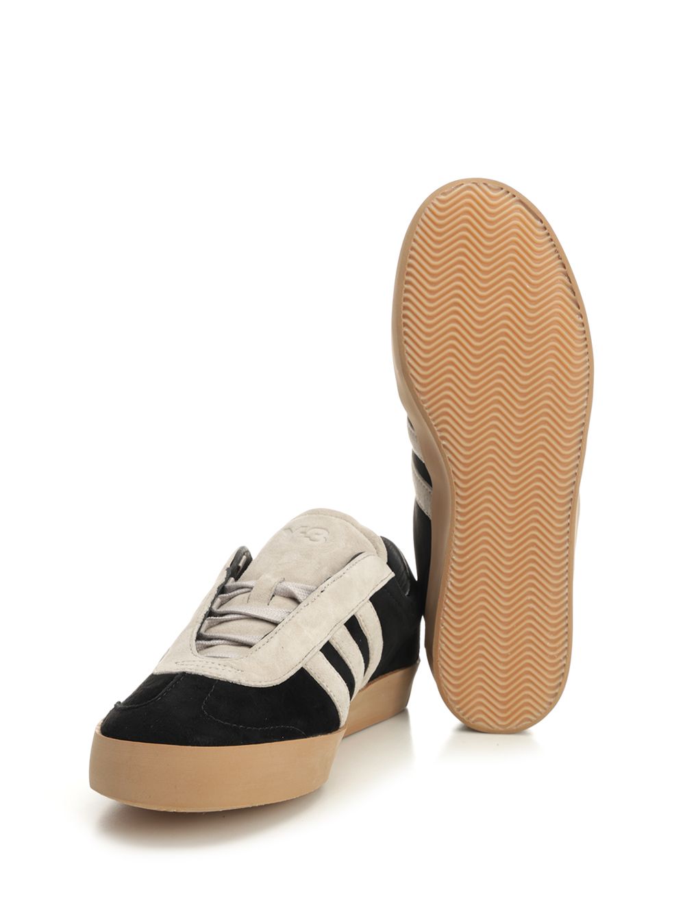Y-3 Gazelle sneaker Black Leather Textile