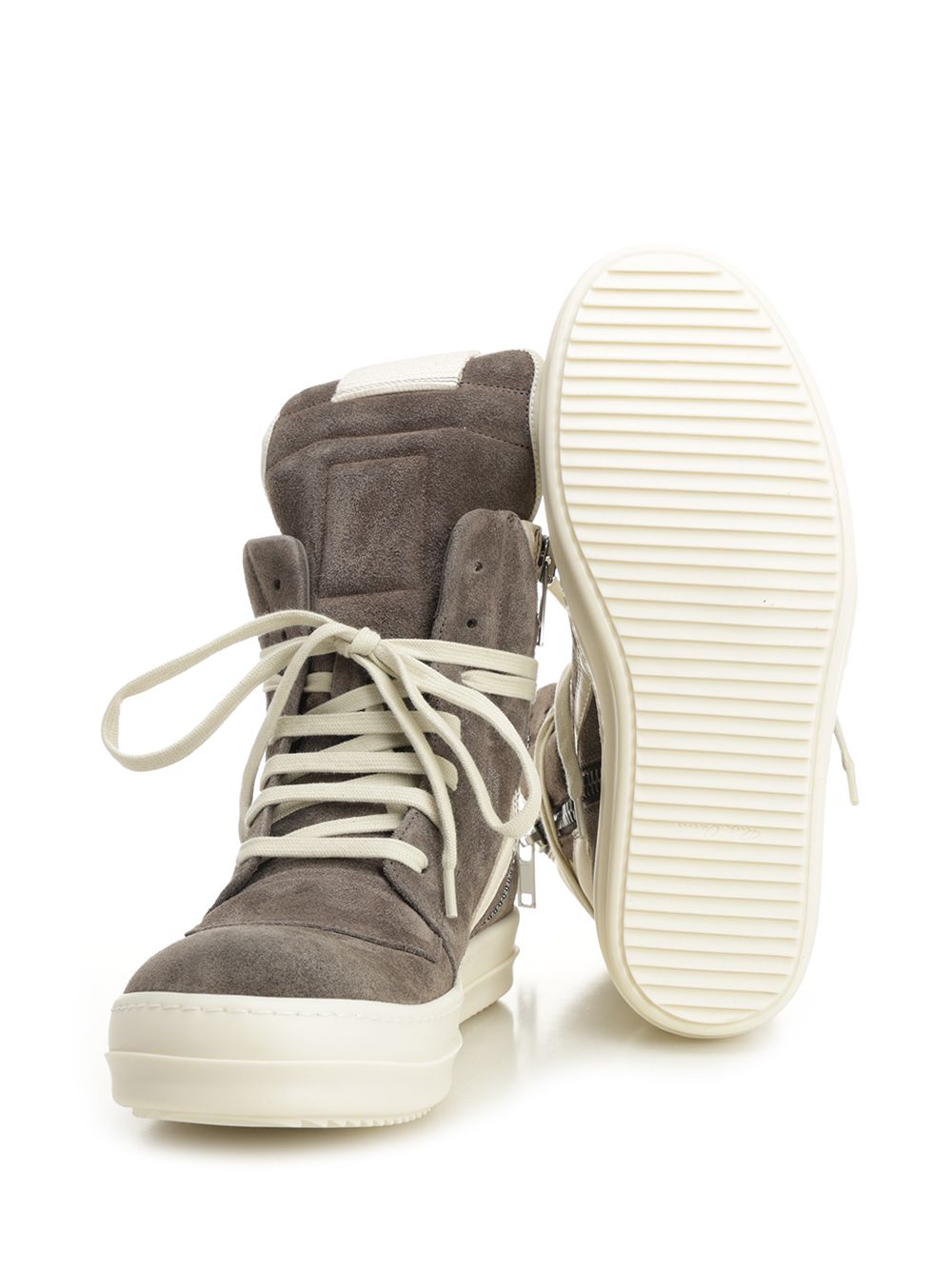 Geobasket suede sneaker Brown