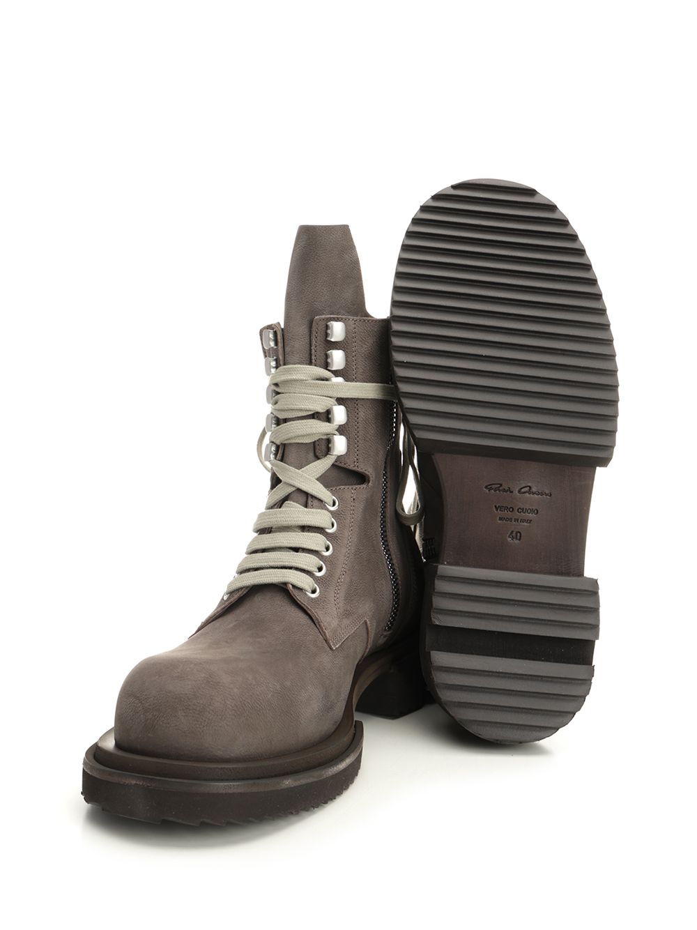 Low army Gabe ankle boots Brown