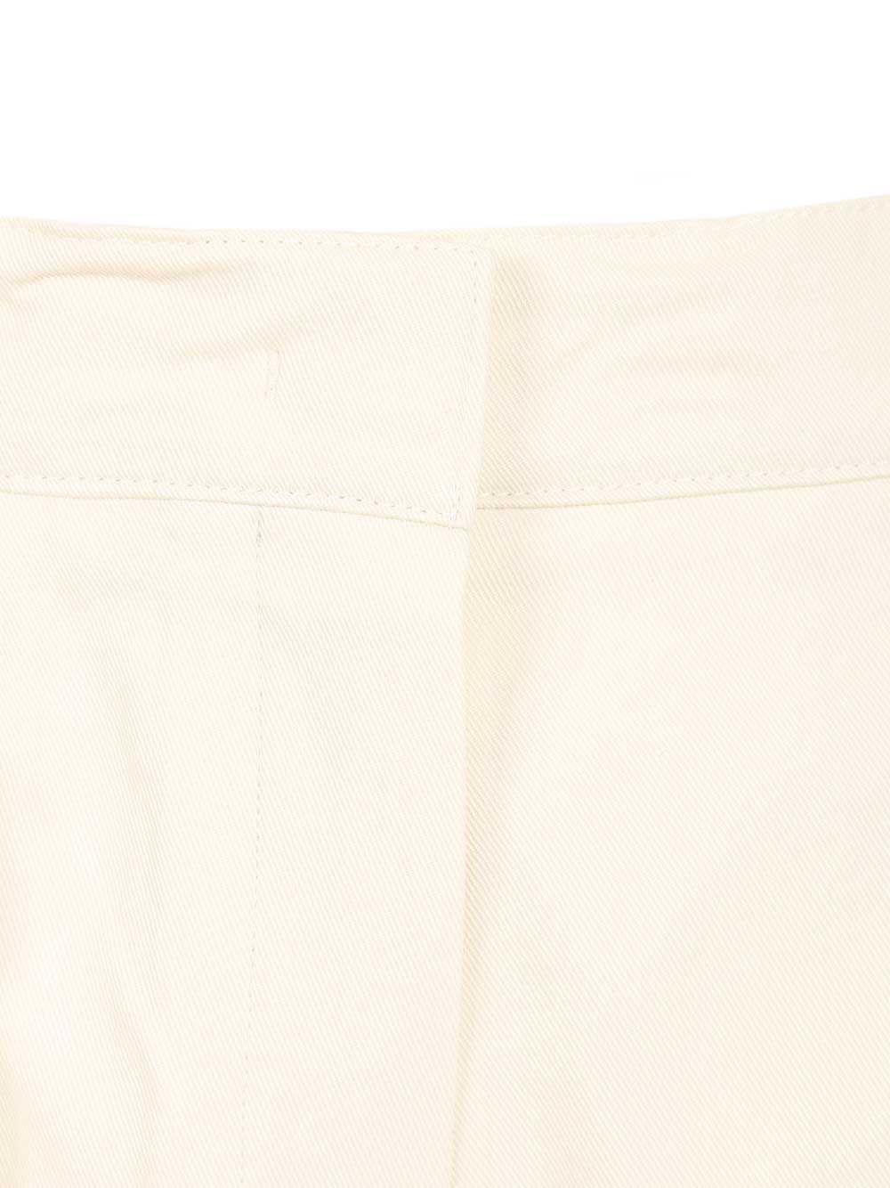 Chino Trousers White Shell: Cotton