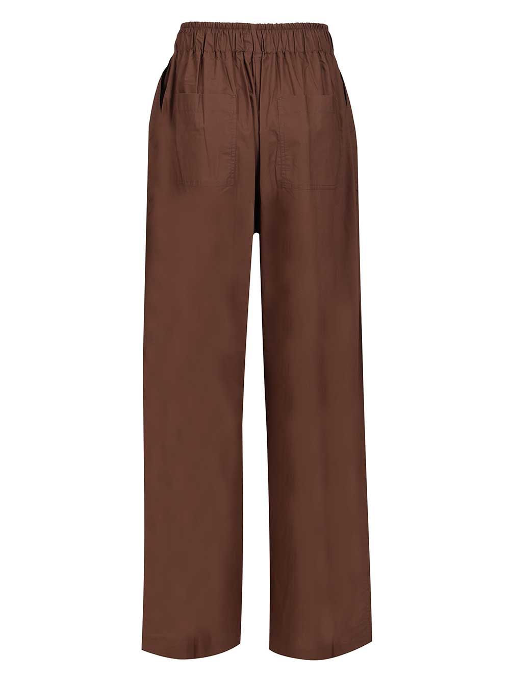 Dora Trousers Brown Cotton