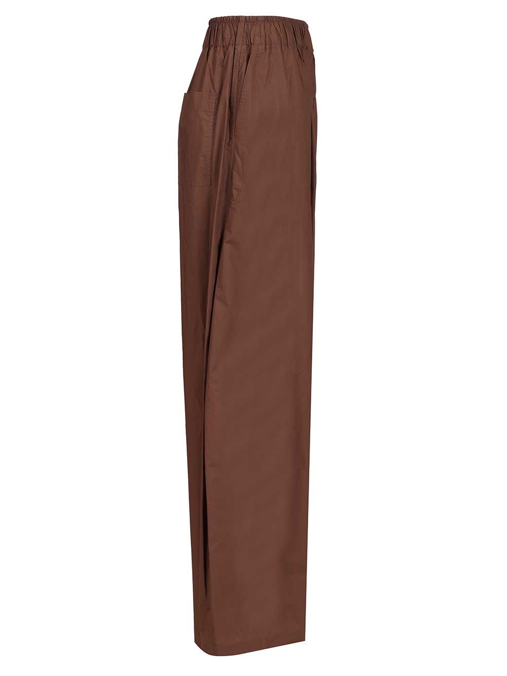 Dora Trousers Brown Cotton