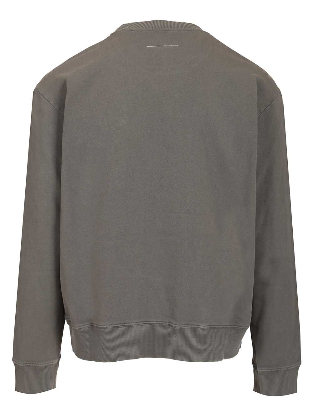 Cotton Sweatshirt Grey Sweatshirts