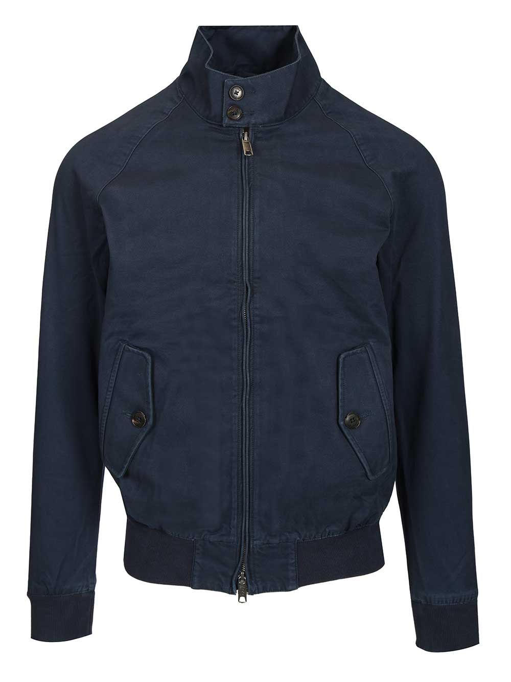 G9 Twill jacket Blue Cotton