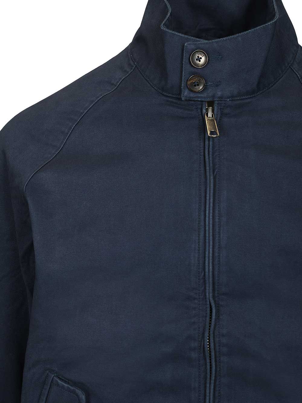 G9 Twill jacket Blue Cotton
