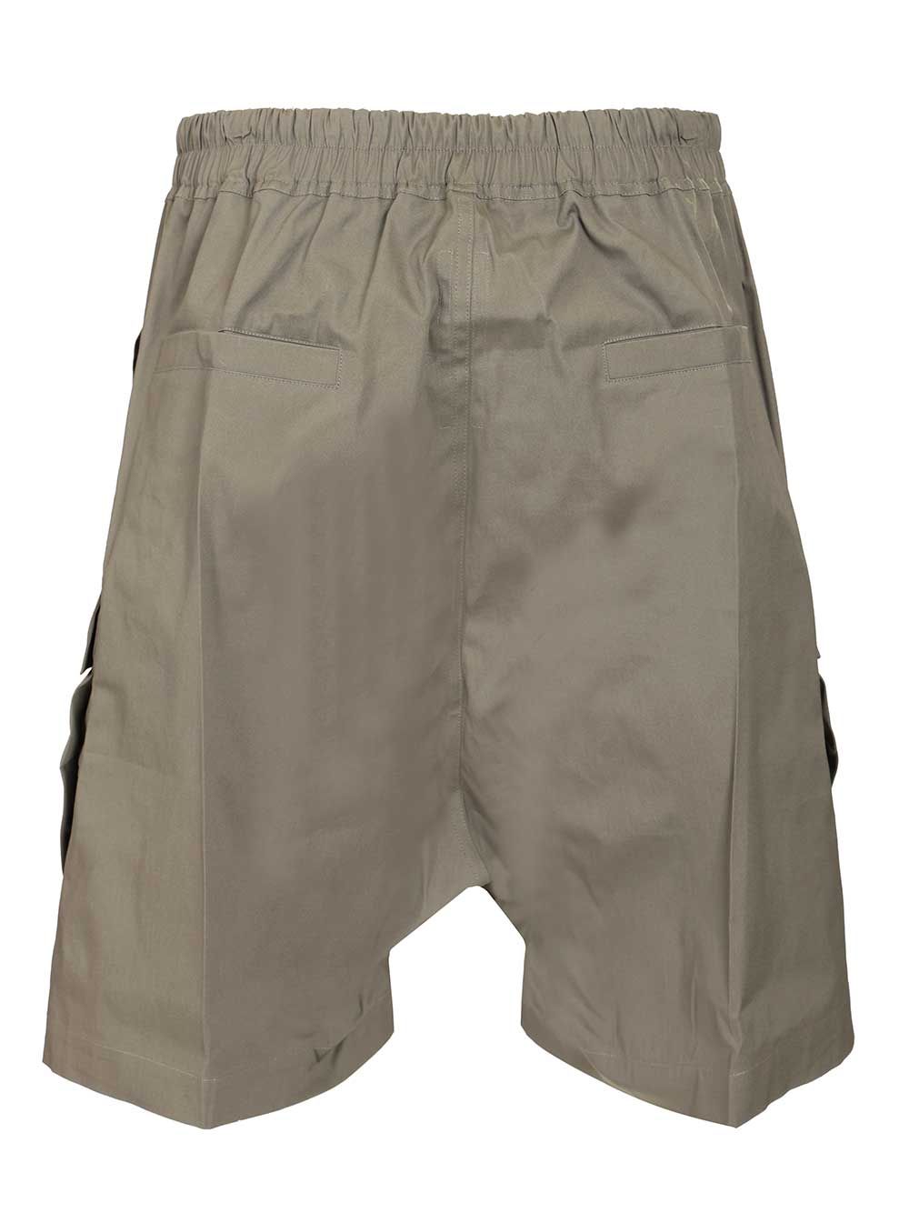 cargobela shorts Green Cotton Elastane Trousers