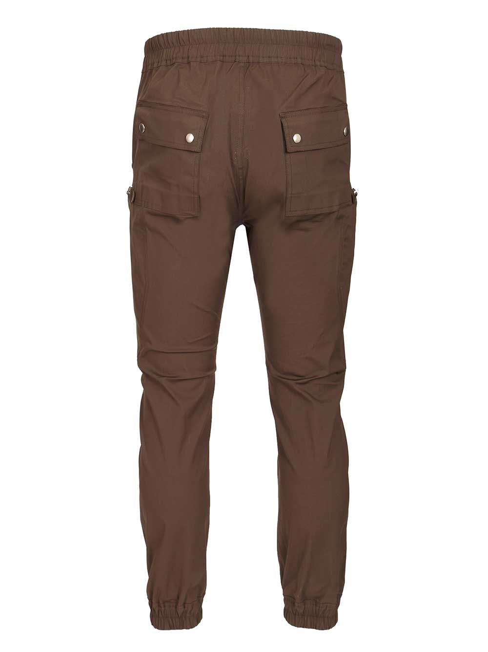 Bauhaus cargo trousers Brown Cotton Elastane