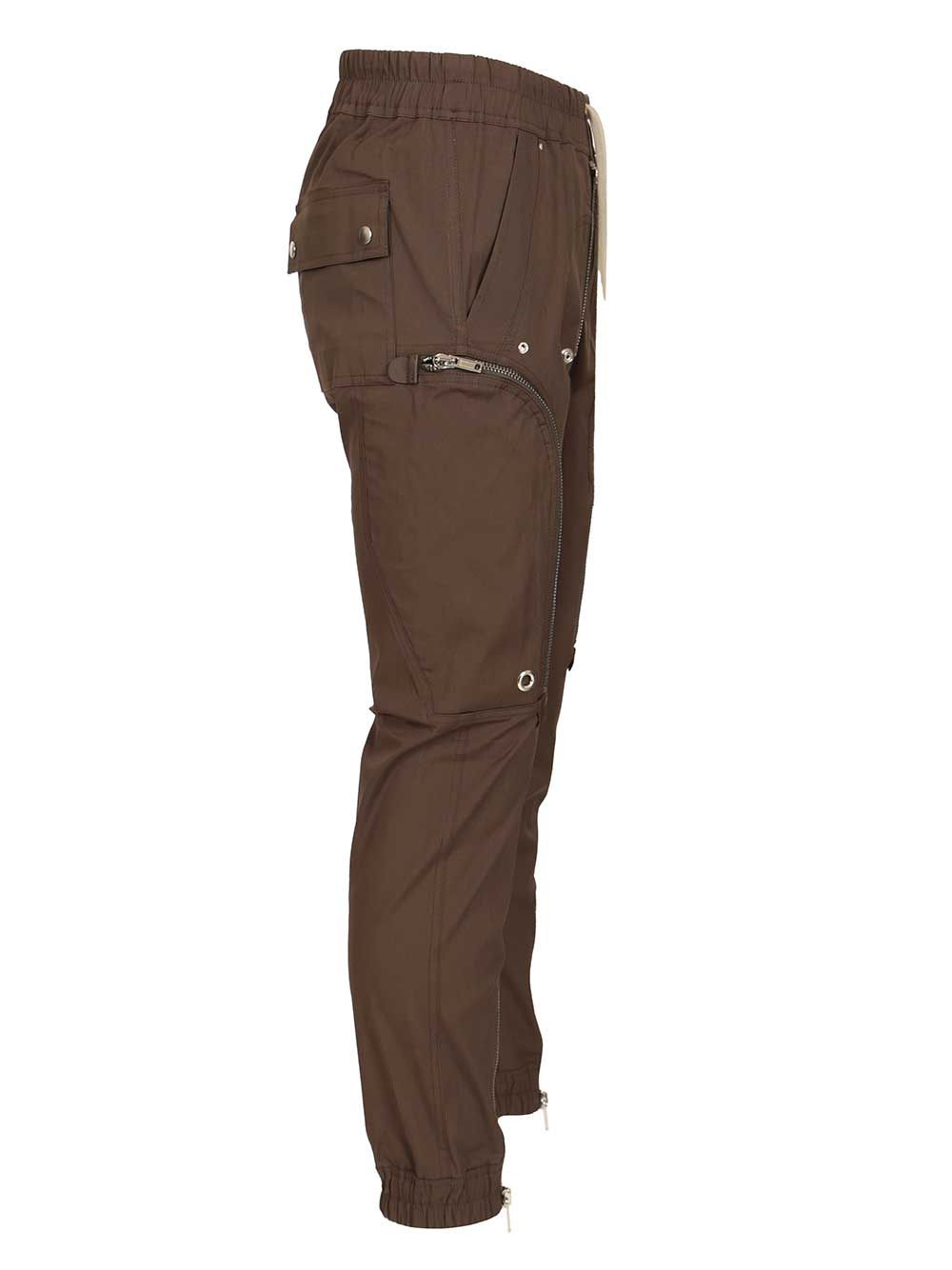 Bauhaus cargo trousers Brown Cotton Elastane