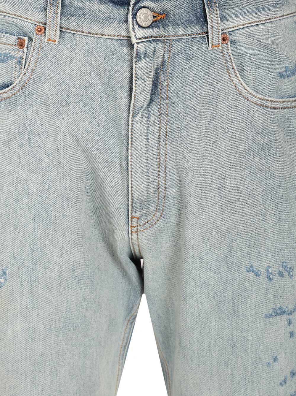 Regular fit jean Light Blue Cotton
