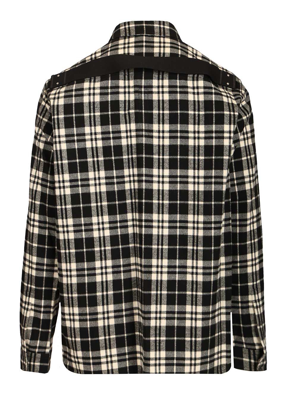 Temple checked cotton shirt Black Jacket