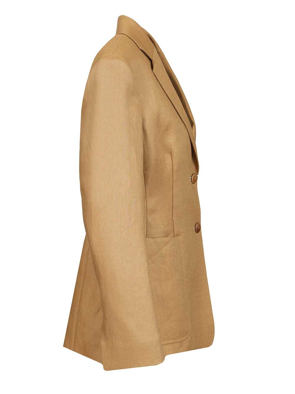 linen blazer Beige Jacket